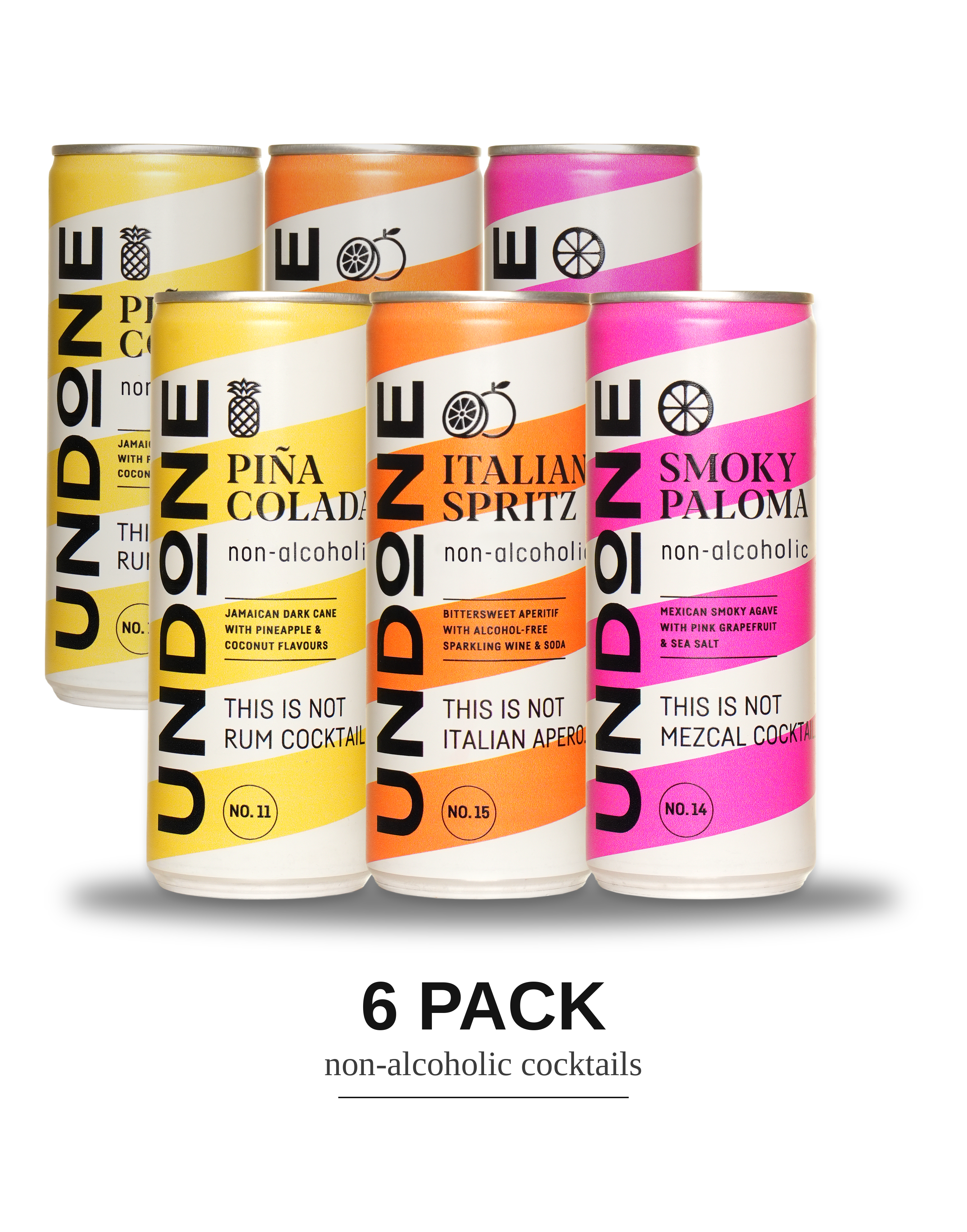 Undone This Is Not Alcoholic RTD 6 Pack